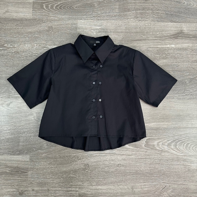 AnDi.vnxk Áo sơ mi tay ngắn có mút vai xuất xịn - M.ixxo