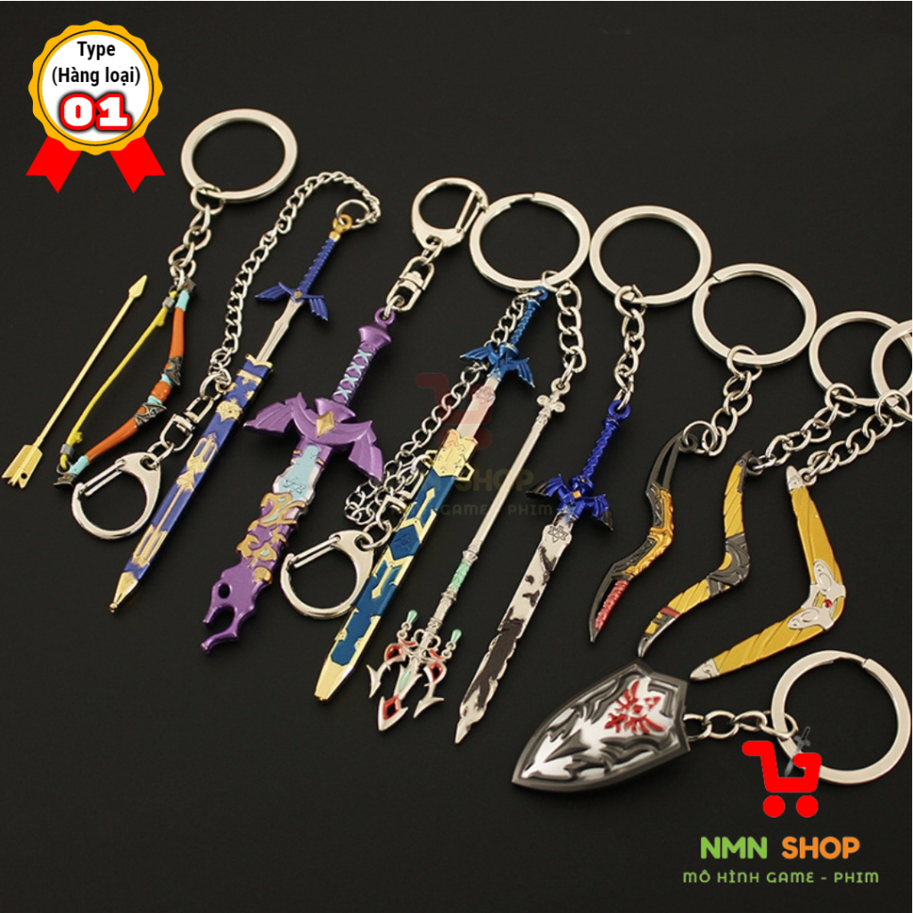 Móc khóa game The Legend of Zelda 9cm