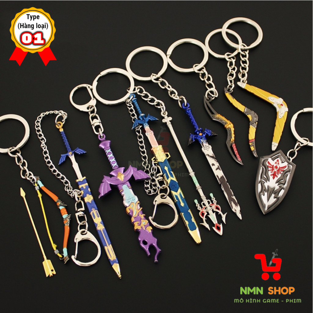 Móc khóa game The Legend of Zelda 9cm