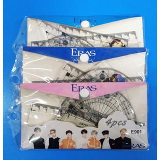 Thước bộ eke 15cm eras 901 chính hãng