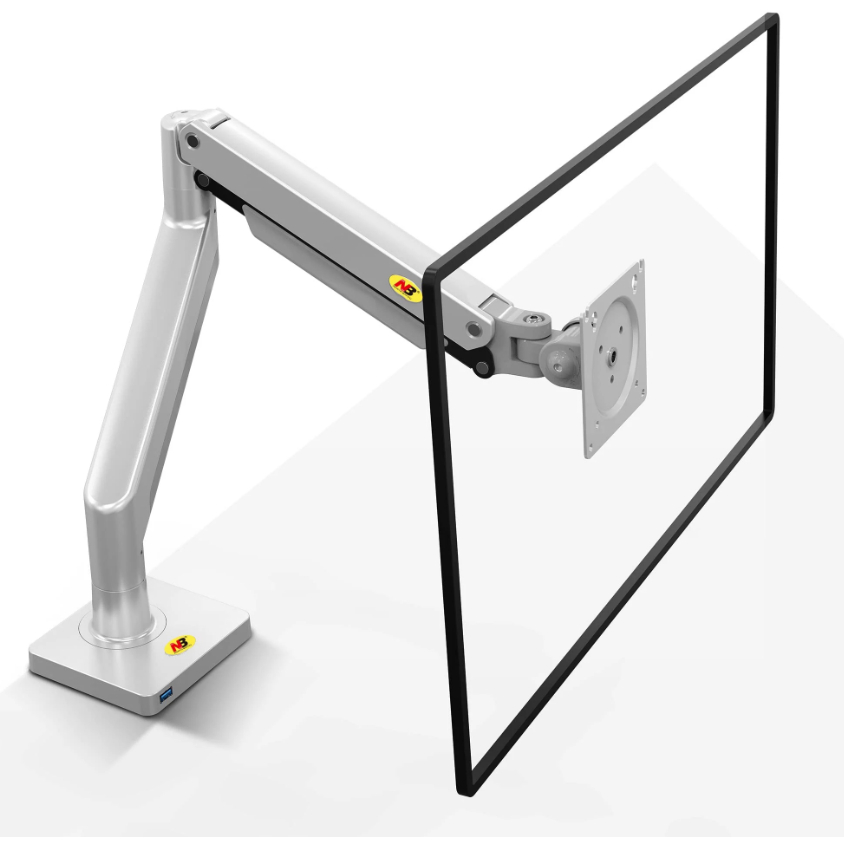 Giá treo màn hình máy tính North Bayou NB-G40 Bạc-Đen