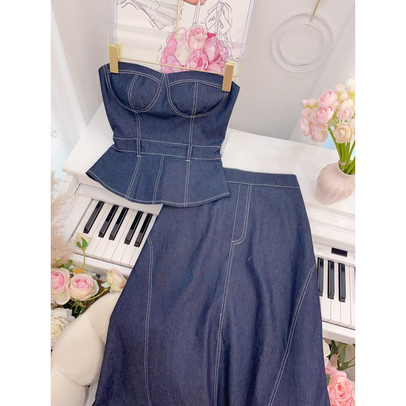 Set bò cup đai giả