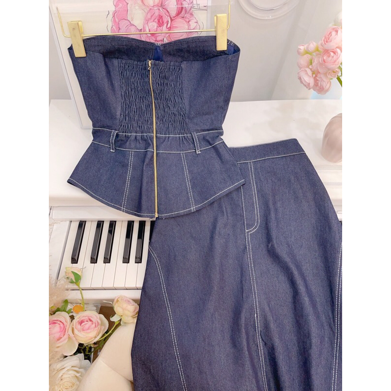 Set bò cup đai giả