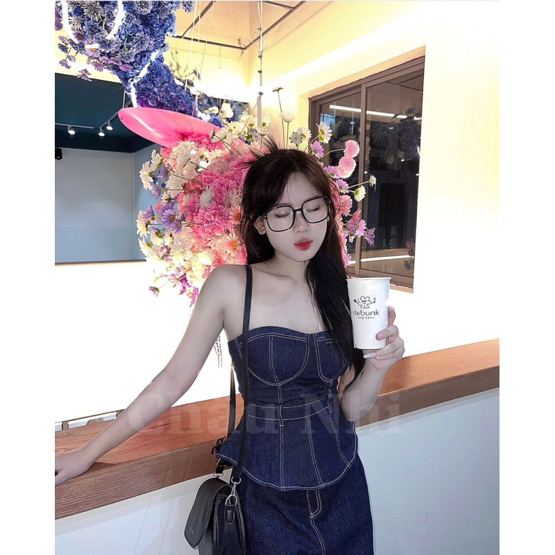 Set bò cup đai giả