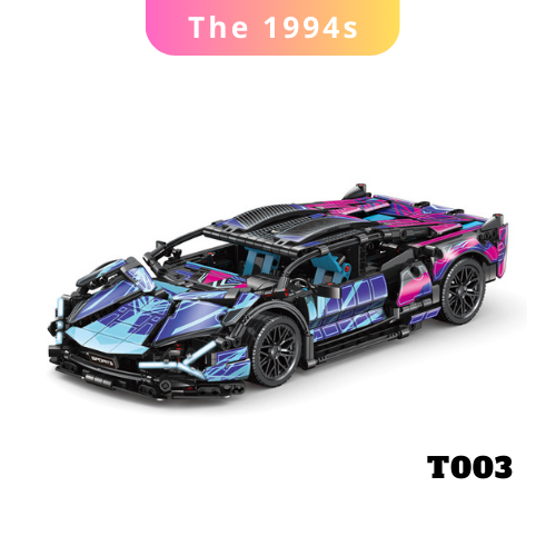 Đồ Chơi Lắp Ráp Kiểu LEGO 1:14 Mô Hình Siêu Xe Lamborghini Cyberpunk  - The 1994s Shop