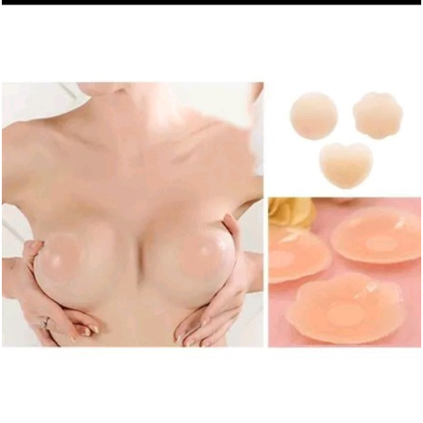 10 Miếng dán ngực ti silicon, dán ti Hộp 5 cặp sử dụng được nhiều lần