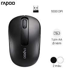 Chuột không dây Rapoo M10 Plus Đen hàng chính hãng 100% (like new) bảo hành 12 tháng