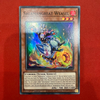 [Thẻ Bài Yugioh Chính Hãng] Salamangreat Weasel