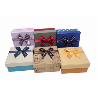 Hộp quà Vuông  thấp Phượng Hoàng V018 - 12 x 12 x 6 cm