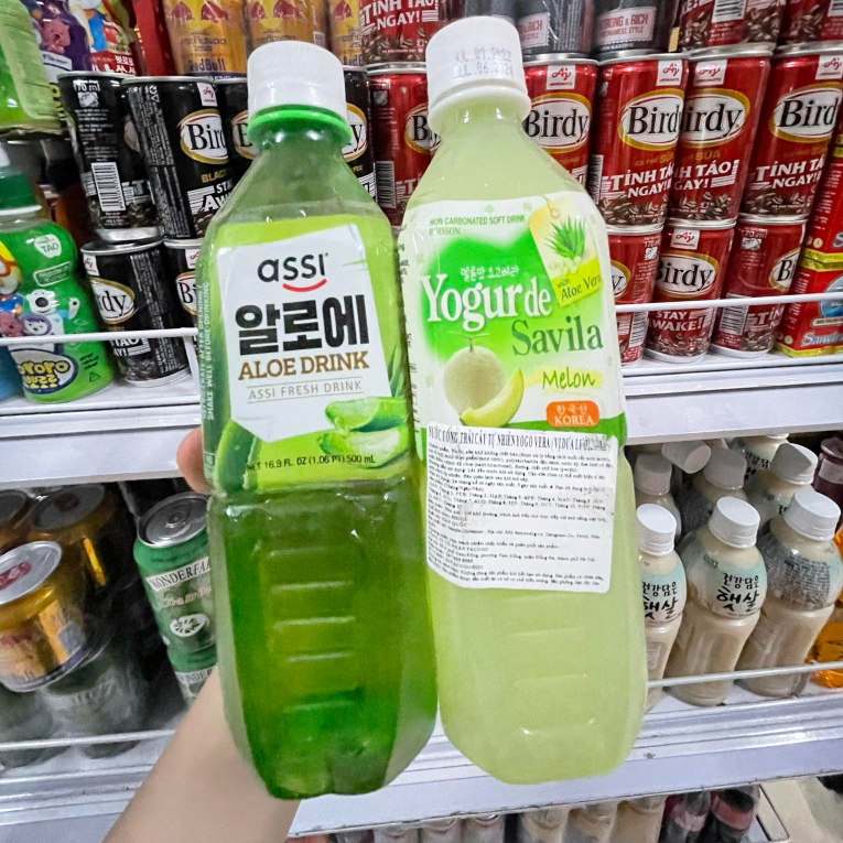 Nước gạo rang Hàn Quốc 1.5L - 500ML - Nước Nha Đam nguyên chất 500ml - Nước Dưa Gang đang hot Hàn Quốc 500ml.