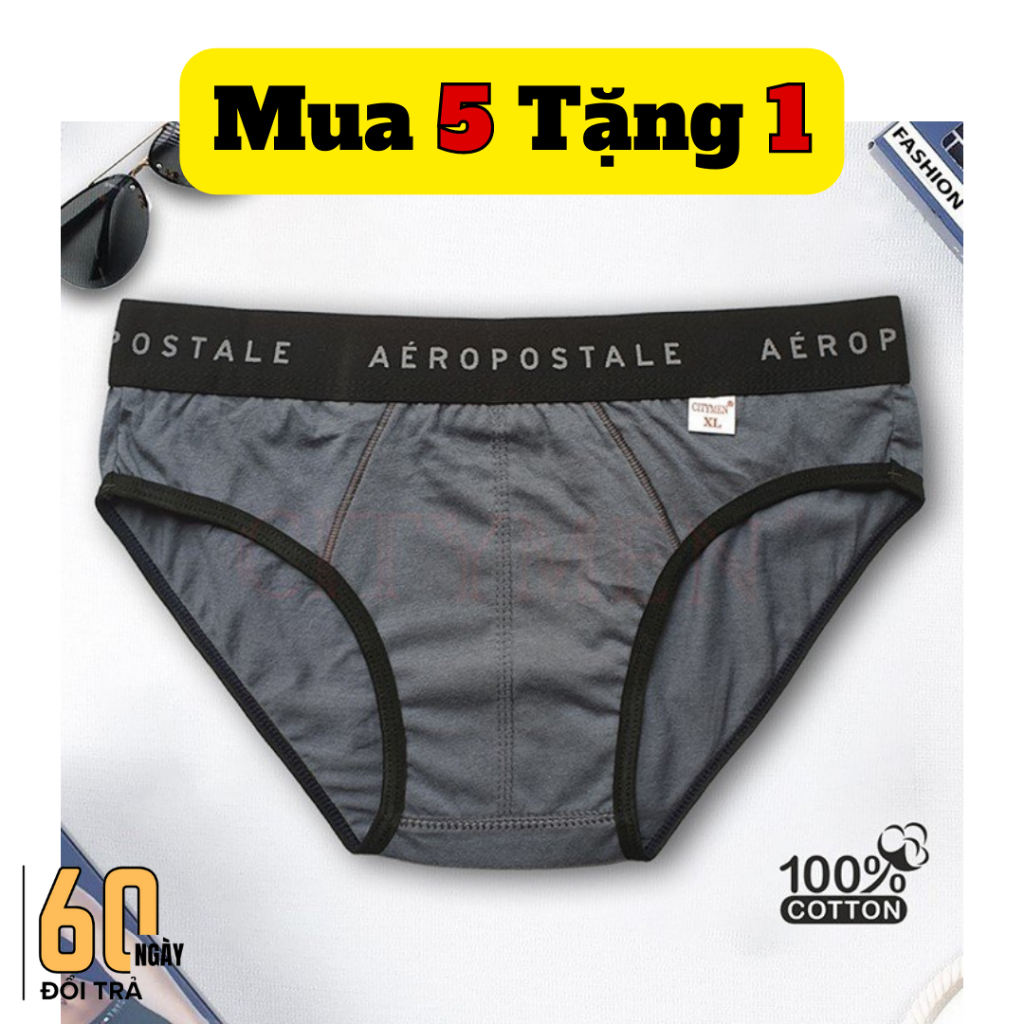 Quần Lót Nam Nhiều Lưng Thun Cotton Vải Dày, Quần Sịp Nam Cao Cấp Co Giãn, Cực Thoáng Mát, Mềm Mại