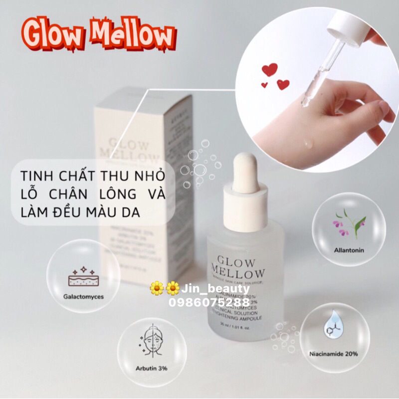 Tinh chất sáng da Glow Mellow