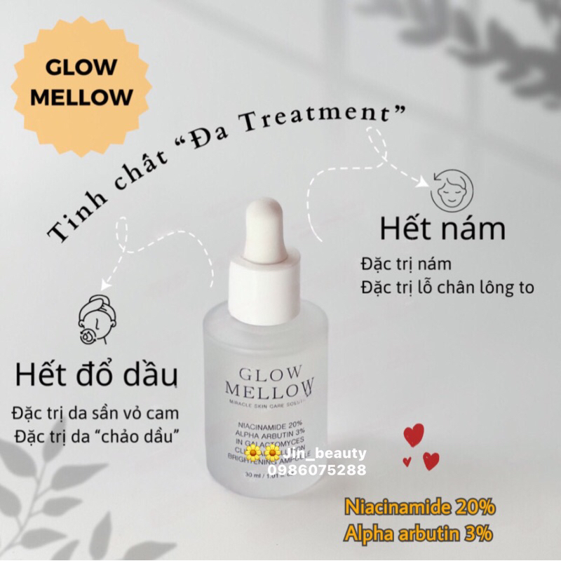 Tinh chất sáng da Glow Mellow