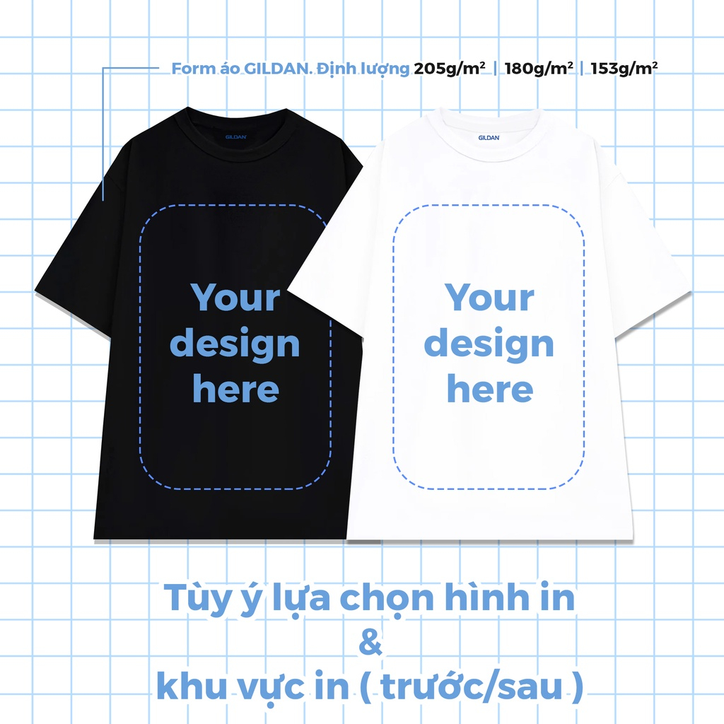 IN Áo Lấy Ngay theo yêu cầu - Fni8888 - chính hãng Gildan, 100% US Cotton, in DTG
