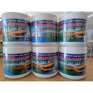 Men sống Pond Clear.Hấp thu khí độc NH3, phân hủy mùn bã hữu cơ, thức ăn dư thừa xác tảo trong nước và đáy ao.