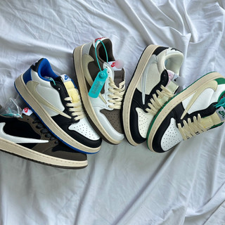Giày Sneaker Jd1 Travis Xanh Giày Jd1 cổ thấp đủ màu , ảnh shop tự chụp