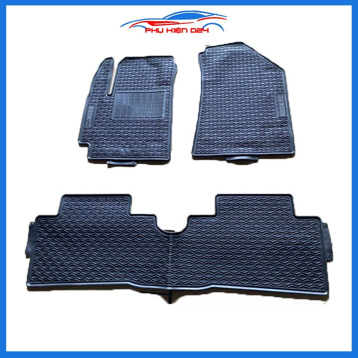 Lót sàn cao su 3D cho xe - Hyundai I10 2022-2023-2024