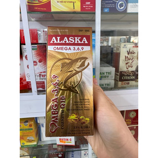 Viên dầu cá Omega 3,6,9 Alaska giúp tăng cường thị lực