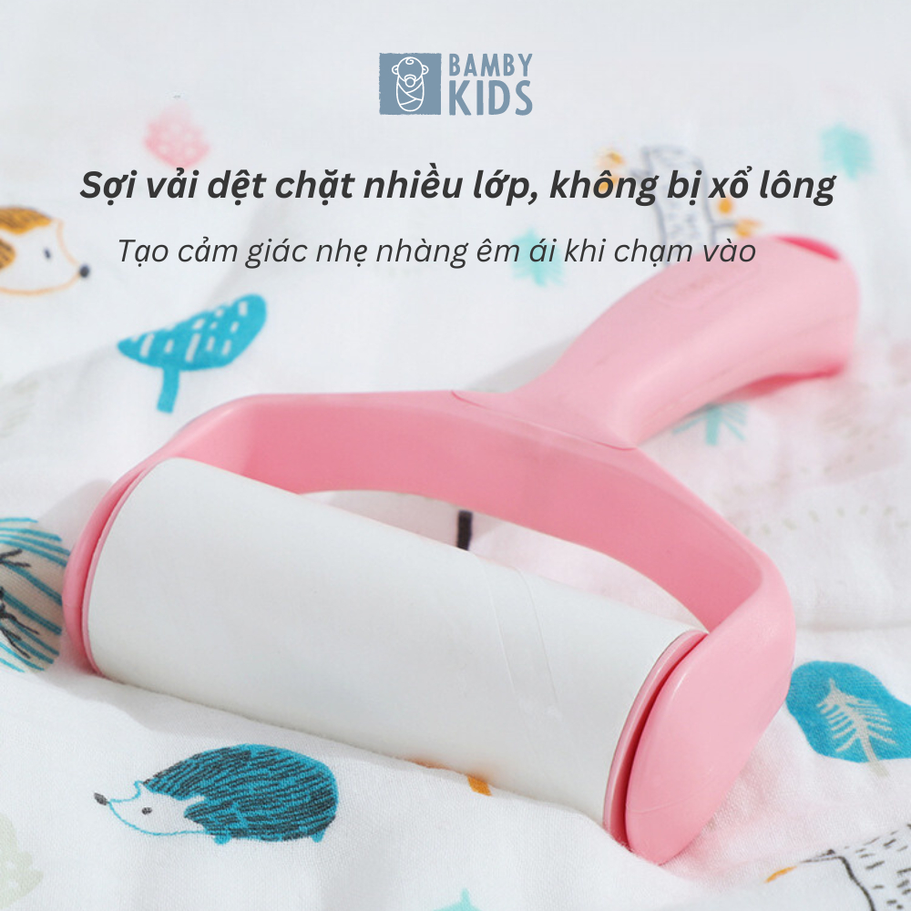 Choàng ủ xô có mũ, khăn tắm cho bé hàng xô muslin sợi cotton tự nhiên