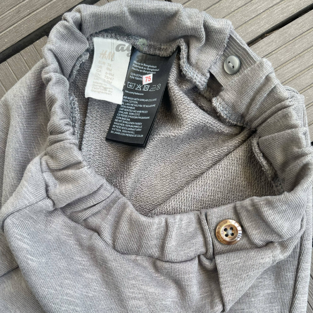 Set 2 quần short đùi thun HM cho bé trai từ 7 - 18kg - Lagim House