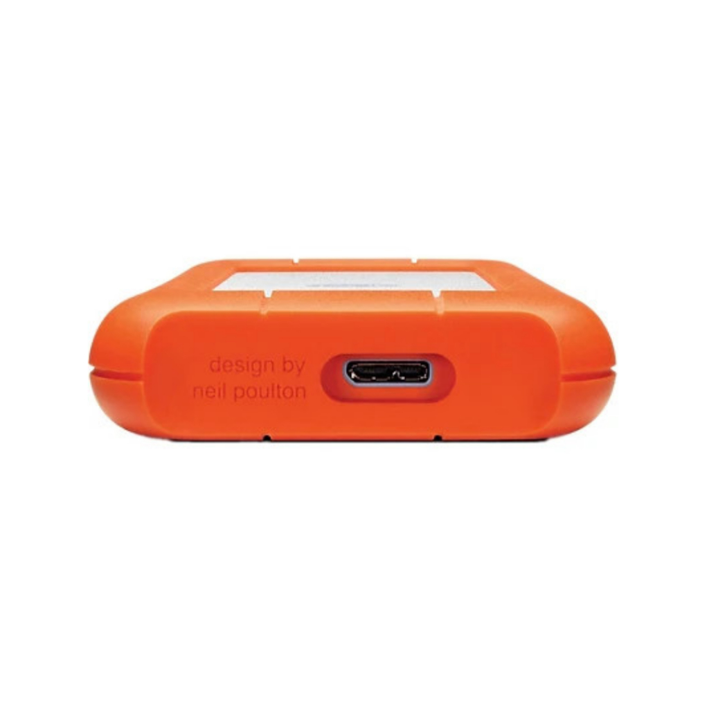 Ổ cứng di động HDD LaCie Rugged USB-C 1TB + Phục hổi Dữ liệu Rescue - STFR1000800