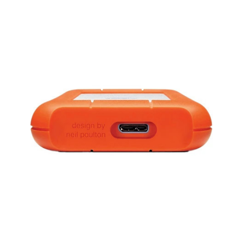 Ổ cứng di động HDD LaCie Rugged USB-C 4TB + Phục hổi Dữ liệu Rescue - STFR4000800