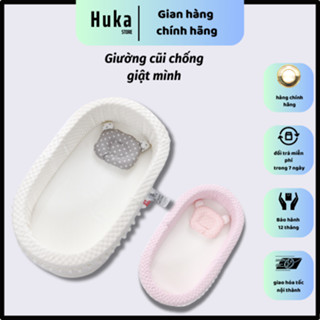 Nôi ngủ chung giường cho bé, Giường cũi cho trẻ sơ sinh, Giường em bé di động Huka