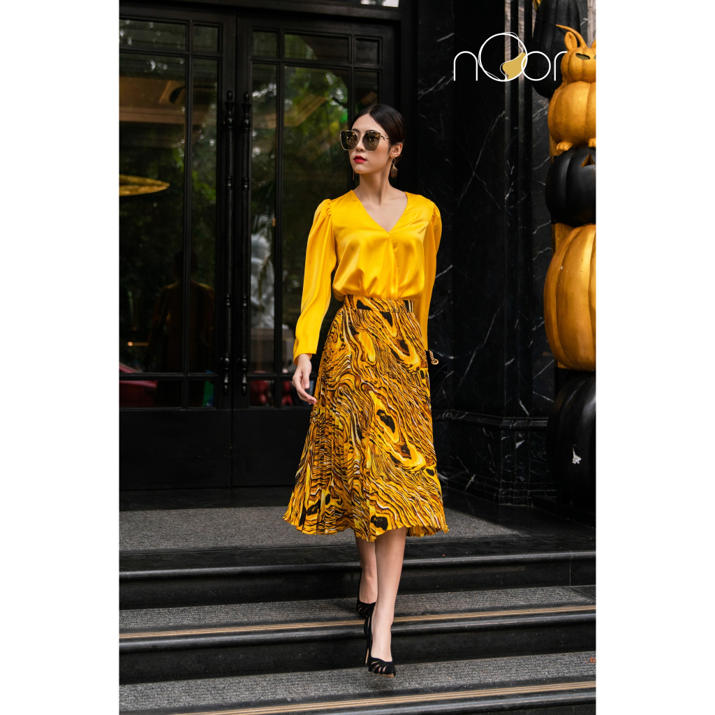 Chân váy lụa cao cấp Sarah - LLV636