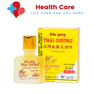 Dầu Gừng Thái Dương 6ml