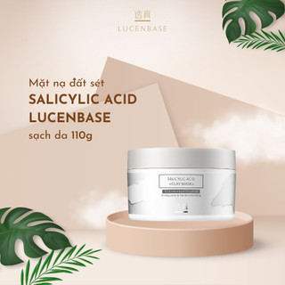 Mặt nạ đất sét salicylic acid LUCENBASE sạch da, không nhờn 110g