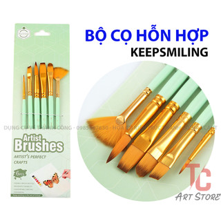 Bộ 6 cọ vẽ keepsmiling