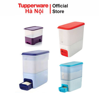 Thùng gạo Rice Smart Junior 5kg - Rice Smart 10kg Tupperware chính hãng hạn chế ẩm mốc mối mọt gạo