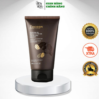 Cà phê đắk lắk làm sạch da chết mặt cocoon 150ml