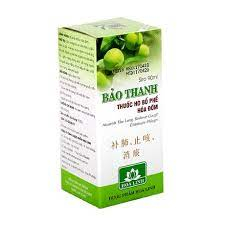 Siro ho Bảo Thanh, bổ phế chai 125ml/ date T4/2024