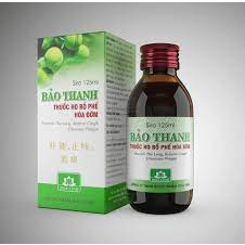Siro ho Bảo Thanh, bổ phế chai 125ml/ date T4/2024