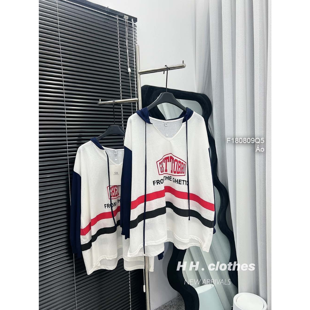 Áo thun giấy cổ tim tay dài hàng đẹp QC! | TOMBI SHOP