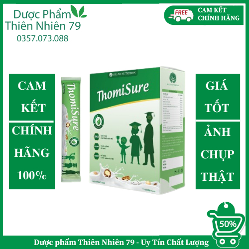Sữa Hạt Trí Não Thomisure Chính Hãng - Hỗ Trợ Giúp Trẻ Tăng Cường Phát Triển Trí Não