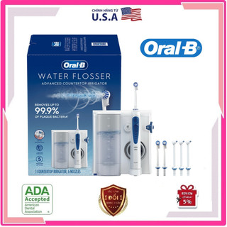 Máy Tăm Nước Gia Đình Oral-B Water Flosser Advanced Countertop OxyJet MD20