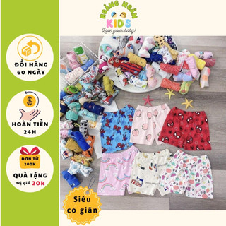 Combo 10 quần chục đùi bozip cho bé xuất dư loại đẹp