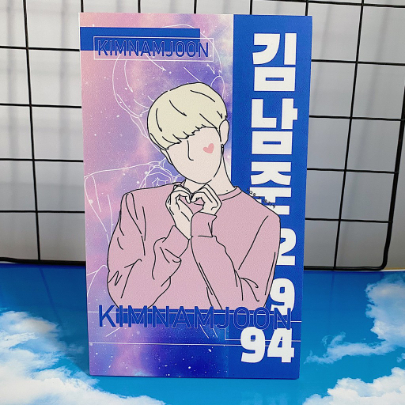 Frame BTS mã T2LINEART CÓ CHÂN ĐỂ BÀN- SIZE 10x15CM Suga, Taehyung, Jin, JK Jungkook, RM, Jhope,Jimin trang trí sự kiện