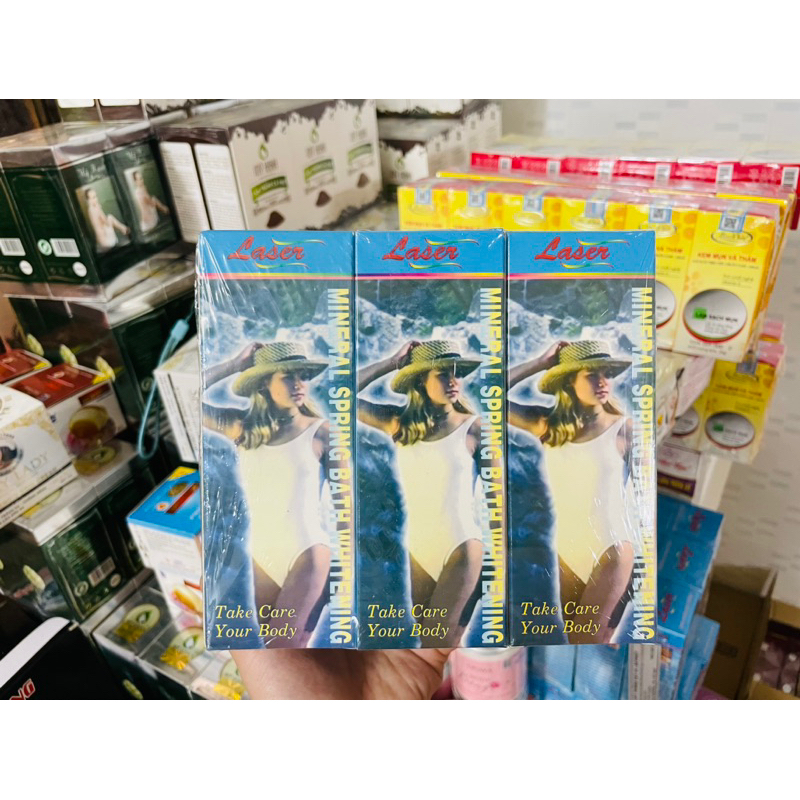 Tắm trắng Laser - Hình Cô Gái Mỹ- Kem tắm trắng xưa siêu trắng💥