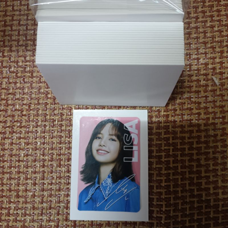 20 Tấm Bìa Lạnh màu trắng dùng để ship card dày 1.5 mm , size 7.5*10.5 cm