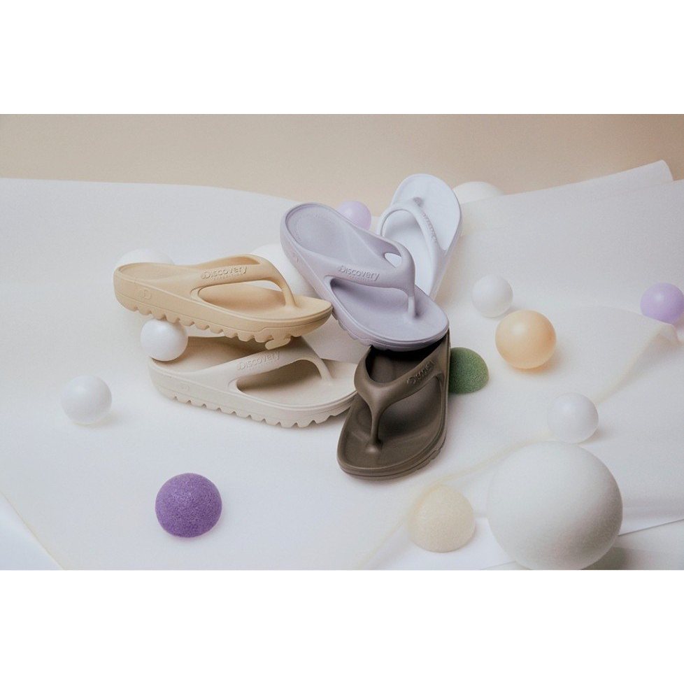 [CHÍNH HÃNG] Dép Kẹp "Xỏ Ngón" Discovery Expedition - Màu *Trắng Full*