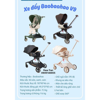 Xe đẩy V21 V3 V7 V9 V10 V18 Baobaohao