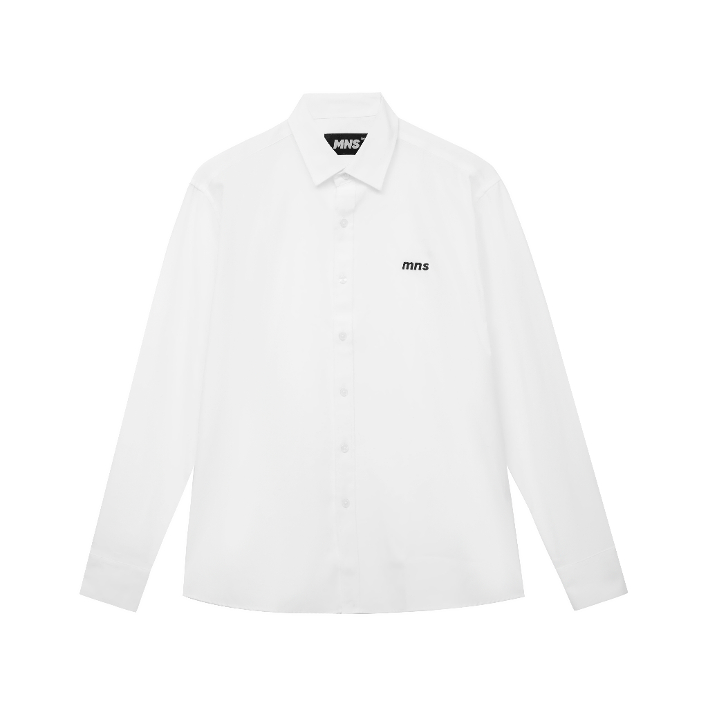 Áo Sơ Mi Tay Dài MNS Premium Oxford Shirt Thêu Logo