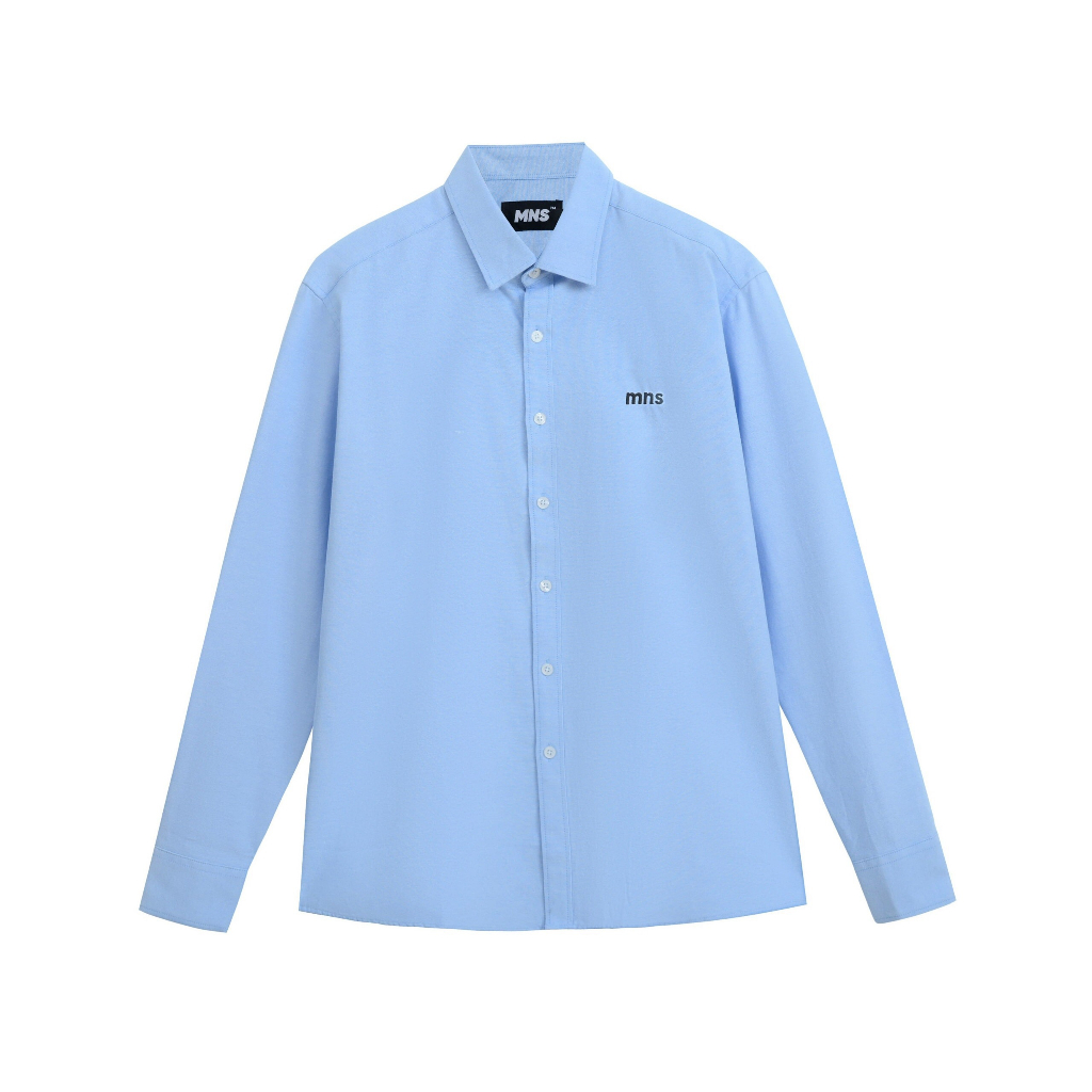 Áo Sơ Mi Tay Dài MNS Premium Oxford Shirt Thêu Logo