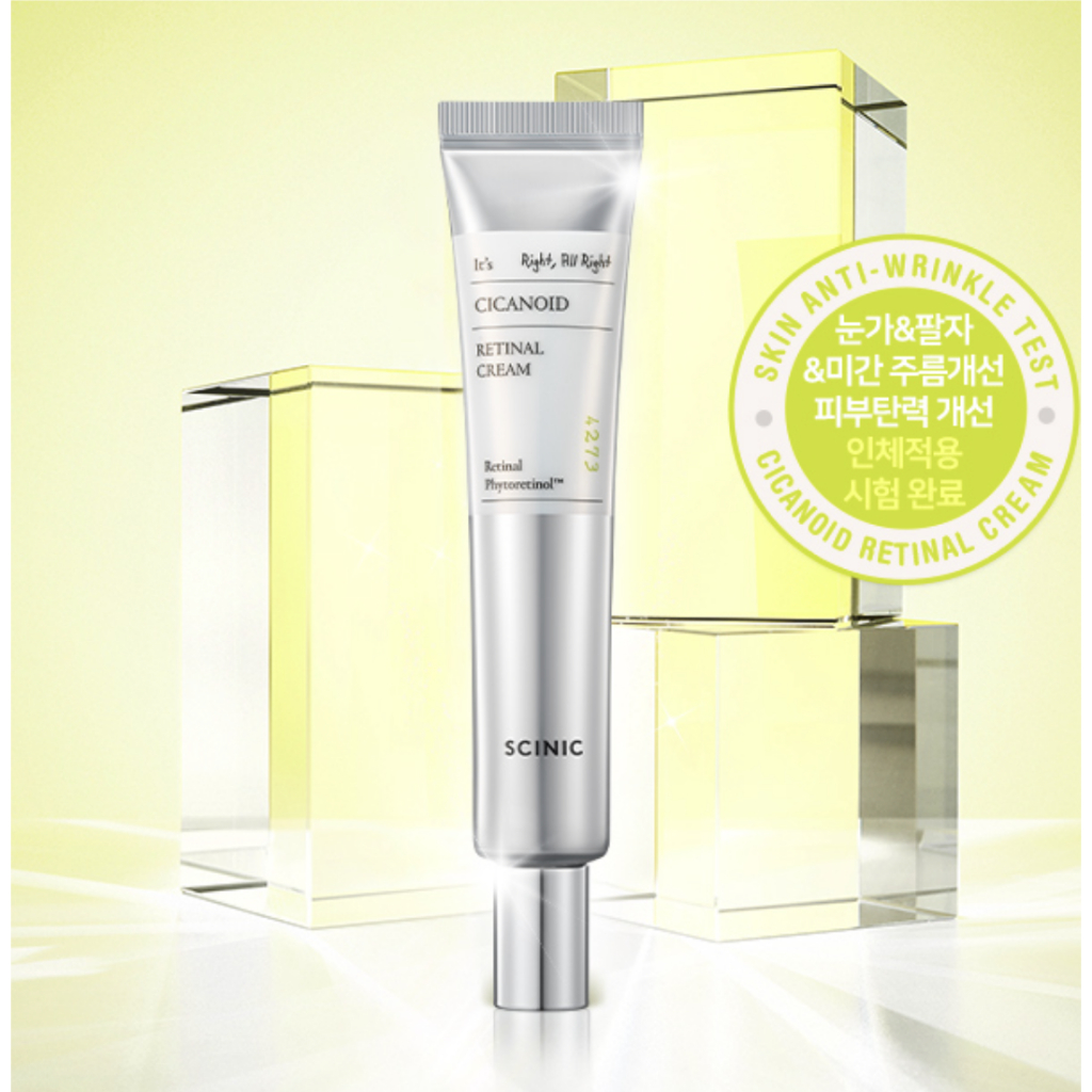 Kem Dưỡng Trẻ Hóa Da Scinic Cicanoid Retinal Cream 30ml