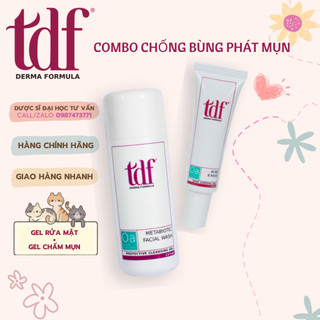 Combo chống bùng phát mụn tdf metabiotic + acne e rase làm sạch sâu, gom cồi mụn nhanh chóng, dưỡng da ẩm mượt