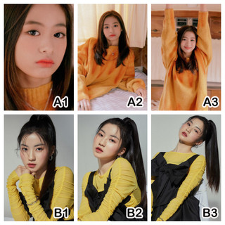 Poster a4 dán tường baby monster test profile