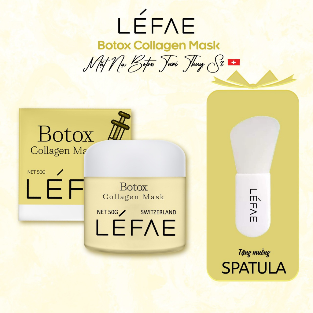 Mặt nạ Botox Collagen Mask Thụy Sĩ Giúp Trẻ Hóa – Trắng Sáng Da